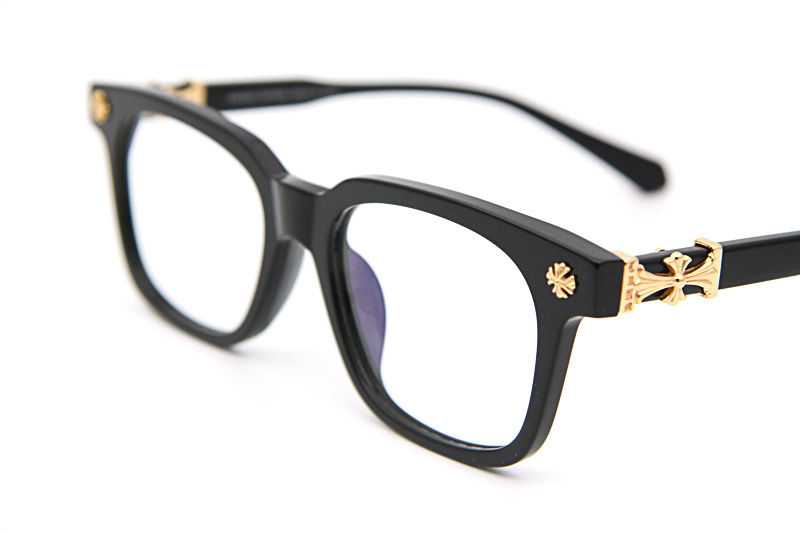 Cox Ucker Eyeglasses Black Gold