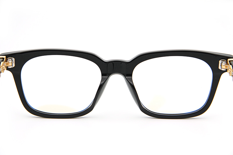 Cox Ucker Eyeglasses Black Gold
