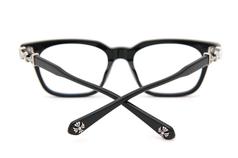 Cox Ucker Eyeglasses Black Silver