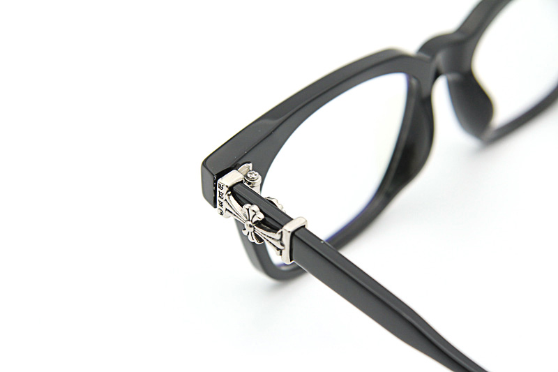 Cox Ucker Eyeglasses Black Silver