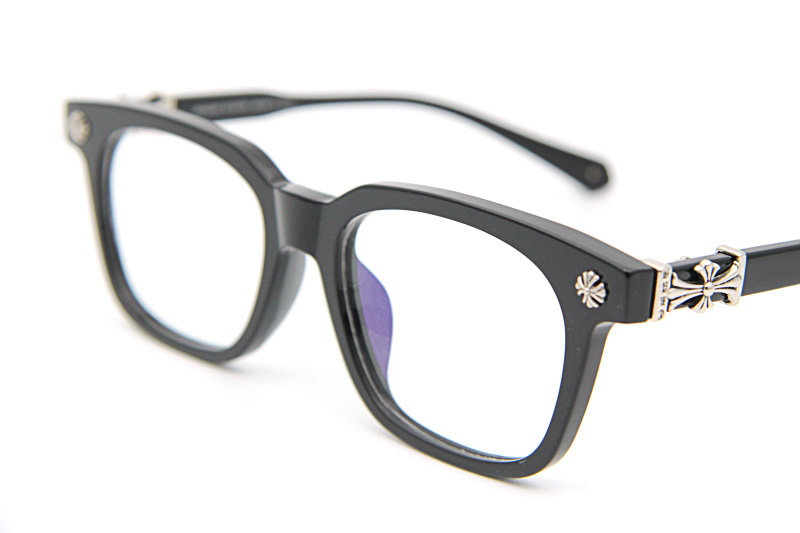 Cox Ucker Eyeglasses Black Silver