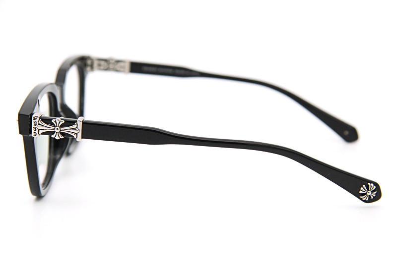 Cox Ucker Eyeglasses Black Silver