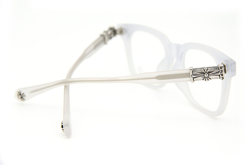 Cox Ucker Eyeglasses Clear White