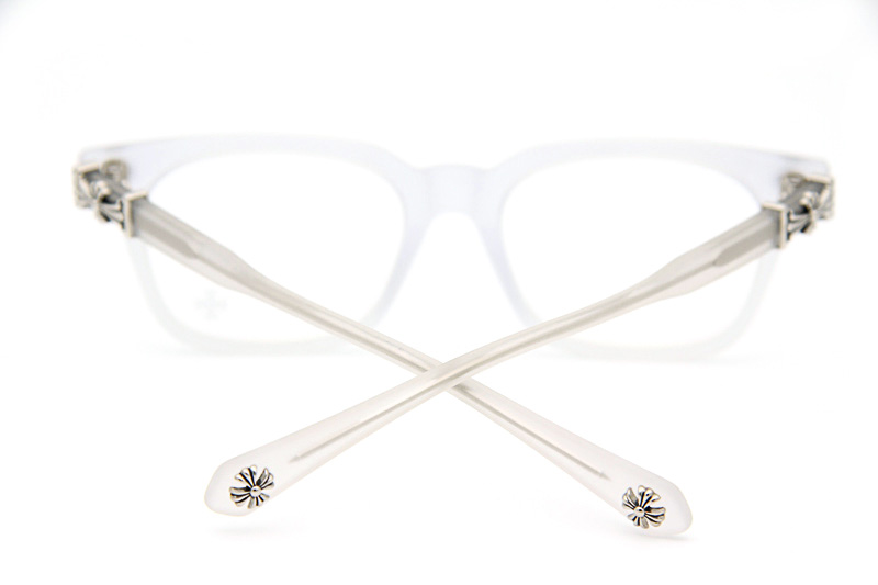 Cox Ucker Eyeglasses Clear White