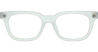 Cox Ucker Eyeglasses Clear White