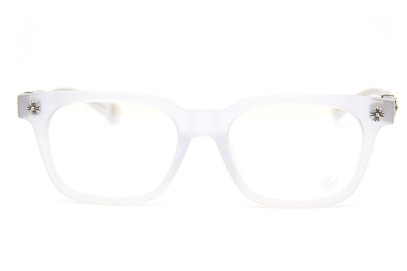 Cox Ucker Eyeglasses Clear White