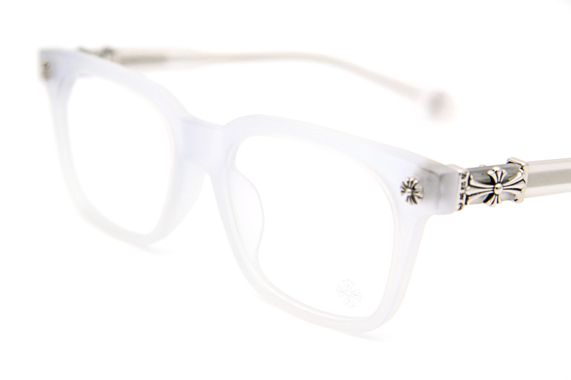 Cox Ucker Eyeglasses Clear White