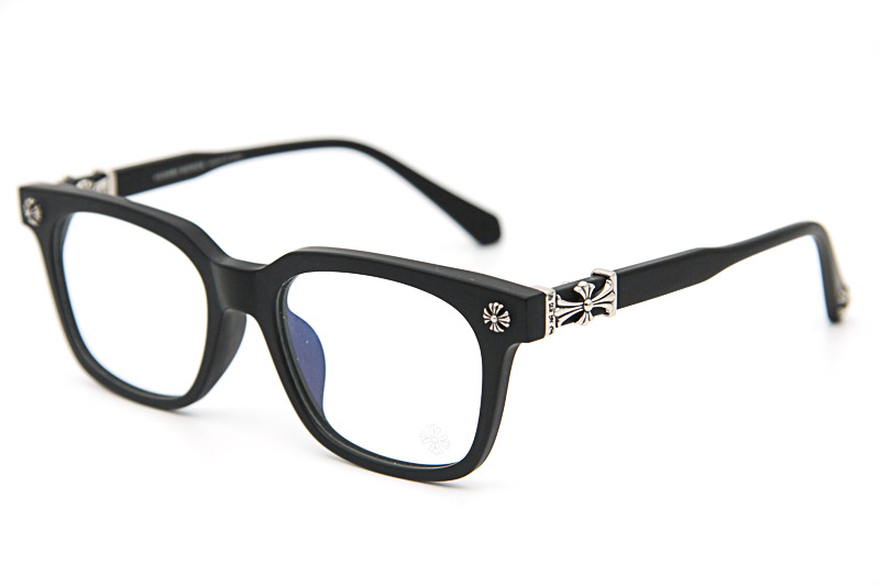 Cox Ucker Eyeglasses Matte Black Silver