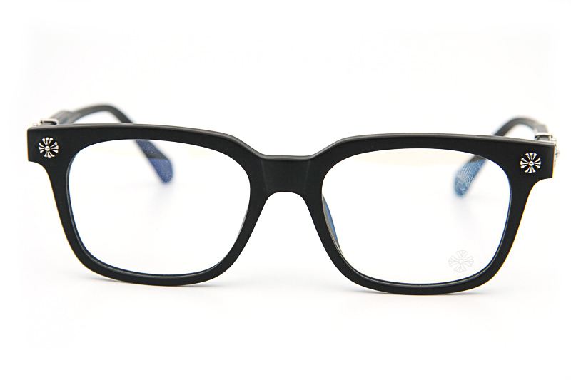 Cox Ucker Eyeglasses Matte Black Silver
