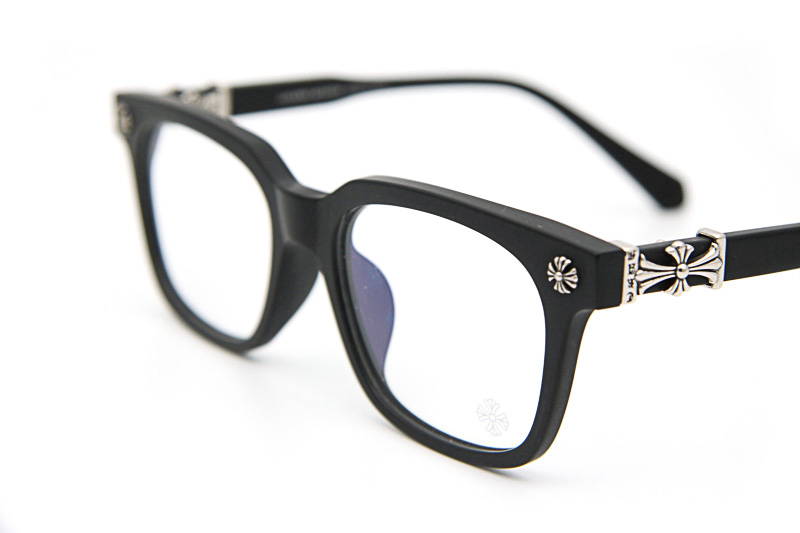 Cox Ucker Eyeglasses Matte Black Silver