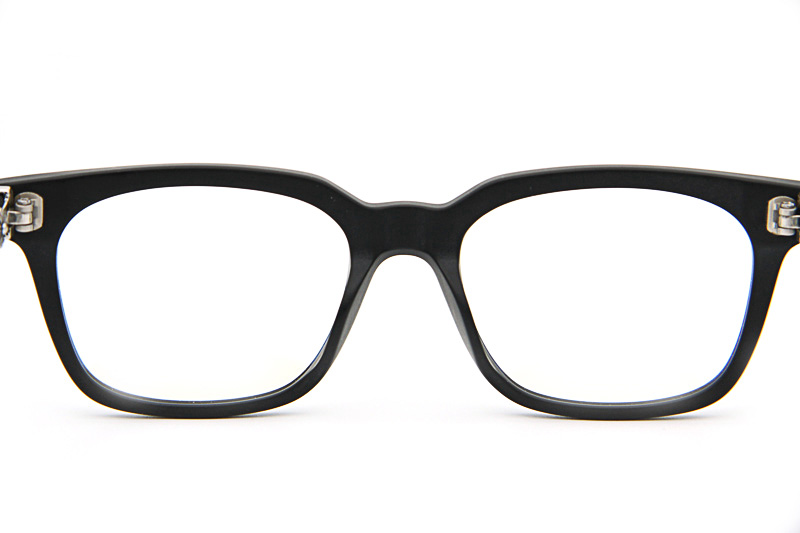 Cox Ucker Eyeglasses Matte Black Silver