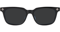 Cox Ucker Sunglasses Black Silver Gray