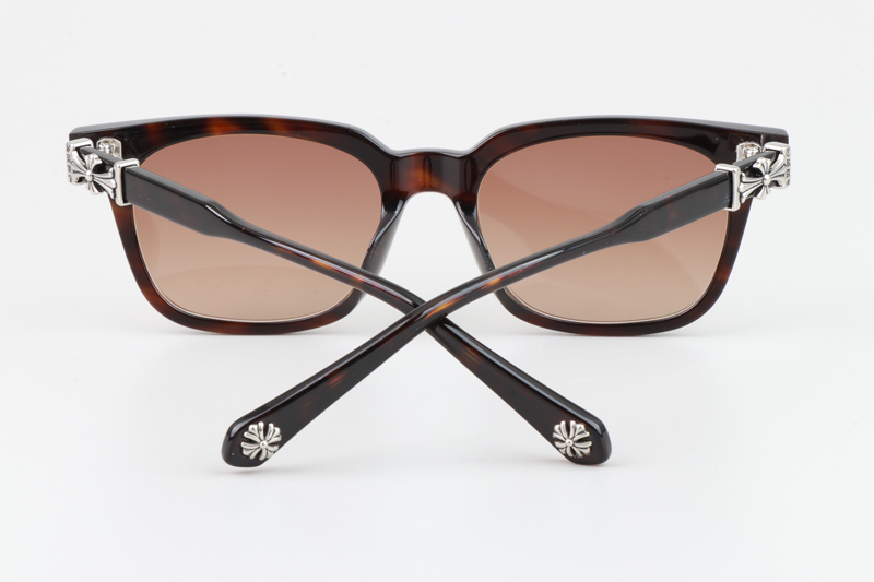 Cox Ucker Sunglasses Tortoise Silver Gradient Brown