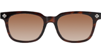 Cox Ucker Sunglasses Tortoise Silver Gradient Brown