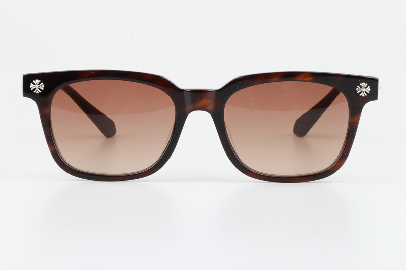 Cox Ucker Sunglasses Tortoise Silver Gradient Brown