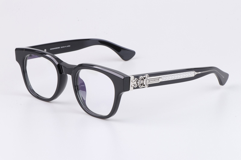 Cuntvoluted Eyeglasses Black Silver