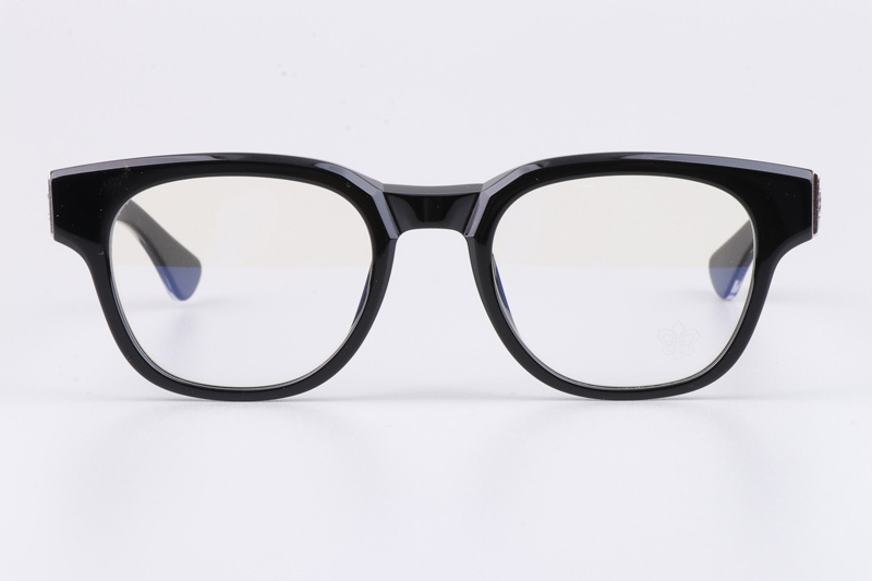 Cuntvoluted Eyeglasses Black Silver