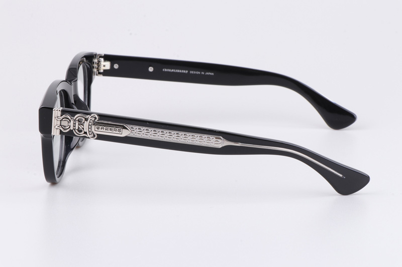 Cuntvoluted Eyeglasses Black Silver