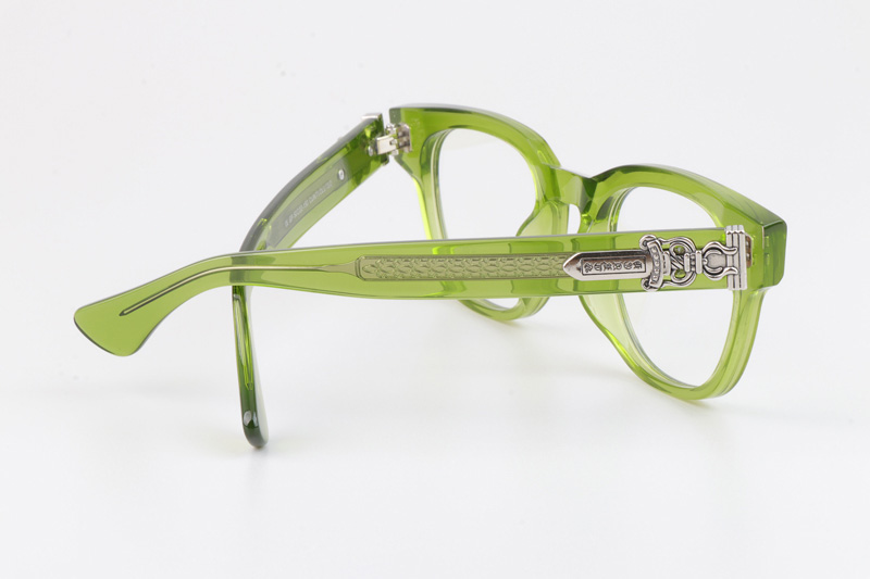 Cuntvoluted Eyeglasses Green