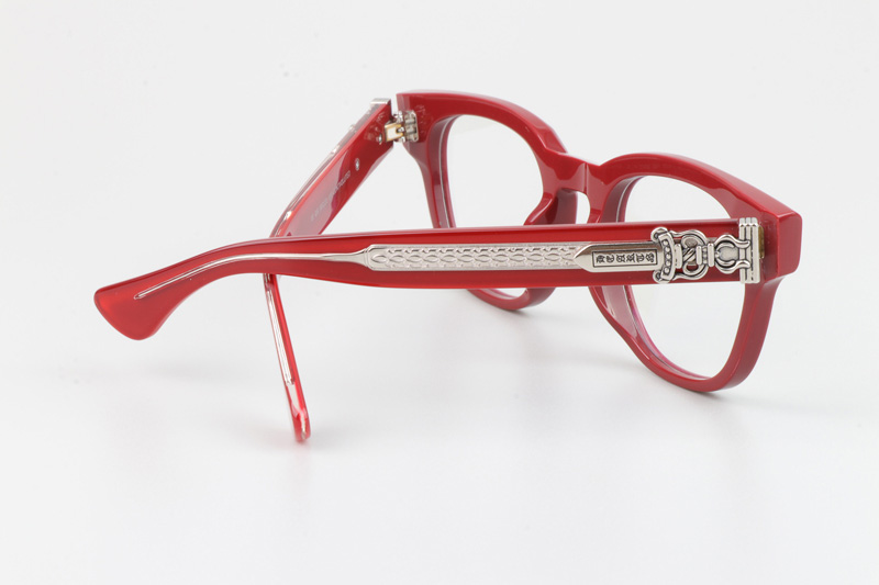 Cuntvoluted Eyeglasses Red