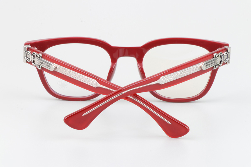 Cuntvoluted Eyeglasses Red