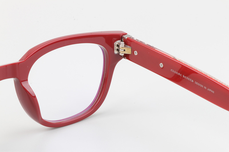 Cuntvoluted Eyeglasses Red