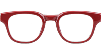 Cuntvoluted Eyeglasses Red