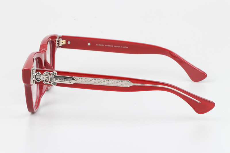 Cuntvoluted Eyeglasses Red