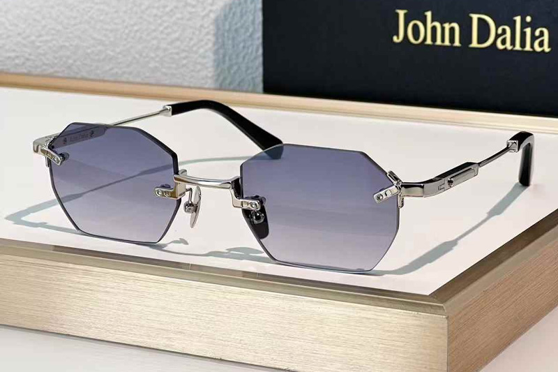 Curtis Sunglasses Silver Gradient Blue