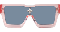 Cyclone Z1978W Sunglasses Transparent Pink Blue