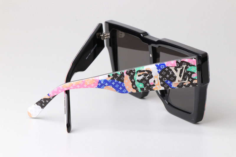 Cyclone Z2031E Sunglasses Floral Black Gray