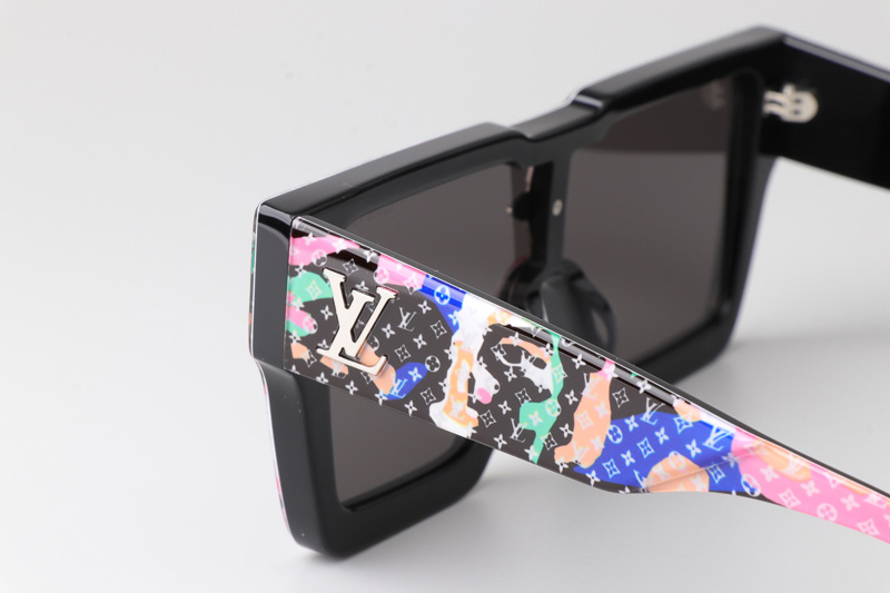 Cyclone Z2031E Sunglasses Floral Black Gray