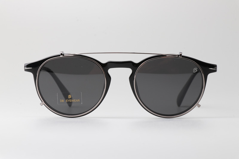 DB1003GCS Sunglasses Black Silver Gray