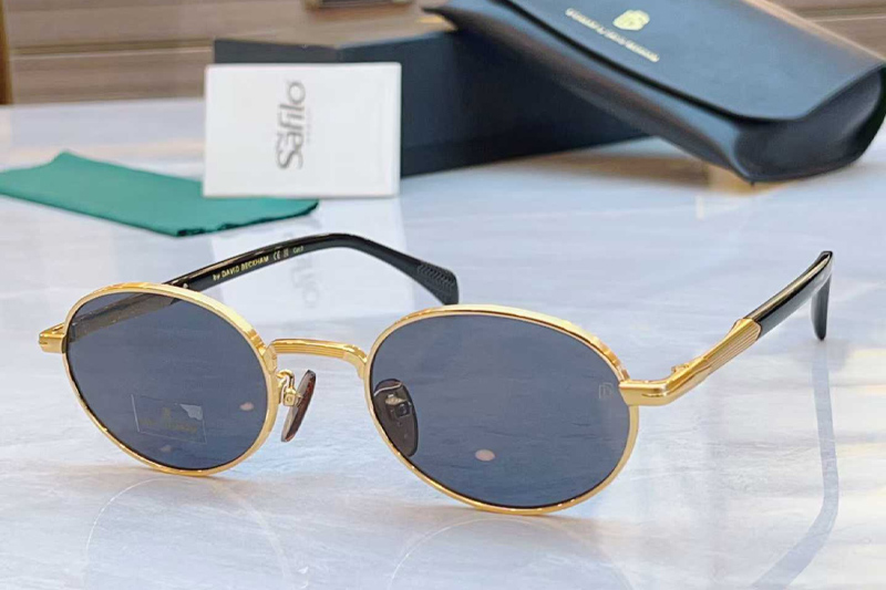 DB1096S Sunglasses Gold Black Gray