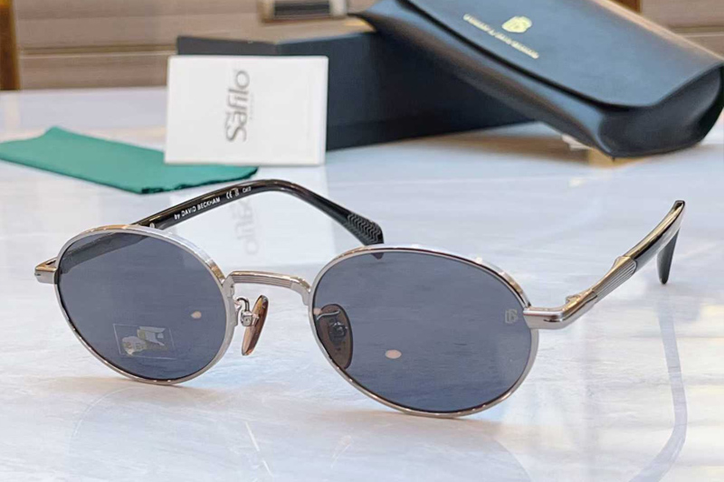 DB1096S Sunglasses Silver Black Gray