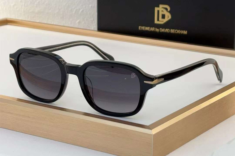 DB1100S Sunglasses Black Gradient Gray
