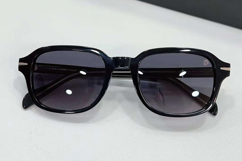 DB1100S Sunglasses Black Gradient Gray