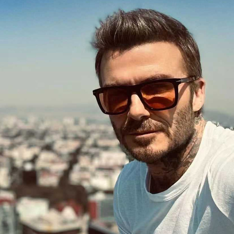 DB7000S Sunglasses Black Tortoise Yellow