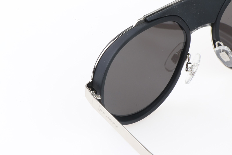 DG2210 Sunglasses In Black Gold Gradient Grey