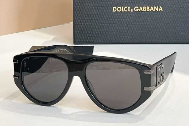 DG4499 Sunglasses Black Gunmetal Gray