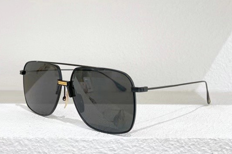 DTS100 Sunglasses In Black Gold Grey