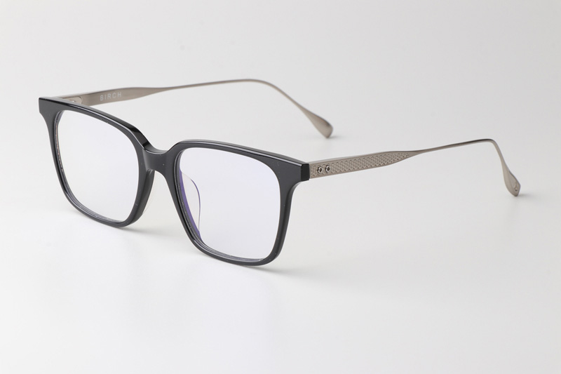 DTX506 Eyeglasses Black Silver