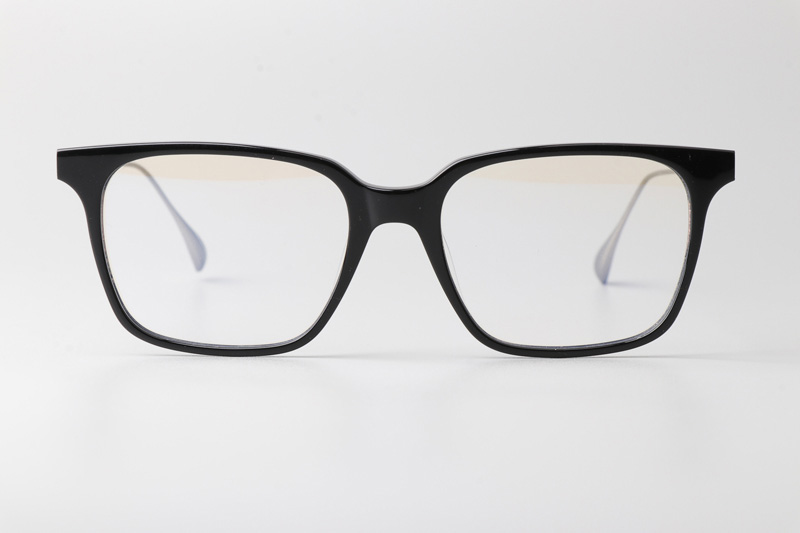 DTX506 Eyeglasses Black Silver