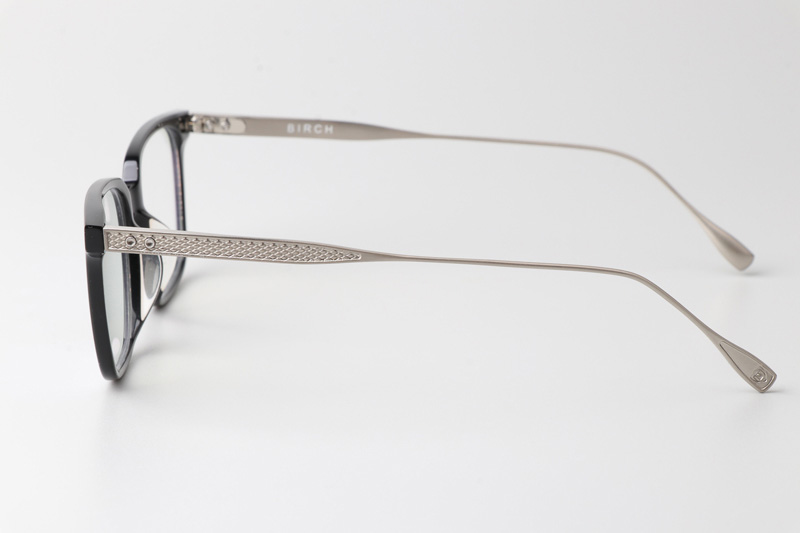 DTX506 Eyeglasses Black Silver