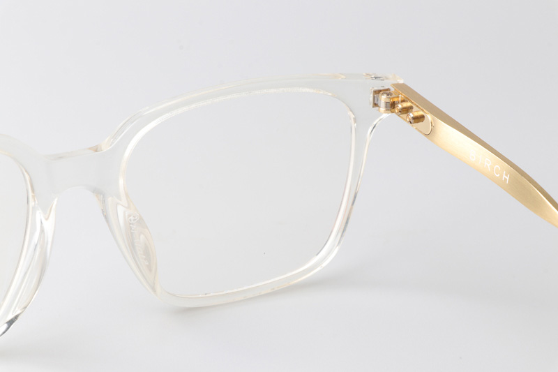 DTX506 Eyeglasses Clear Gold