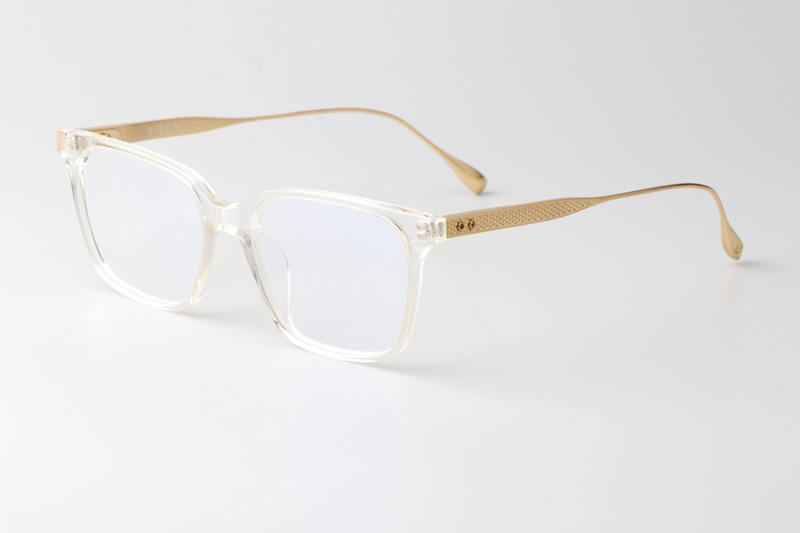 DTX506 Eyeglasses Clear Gold
