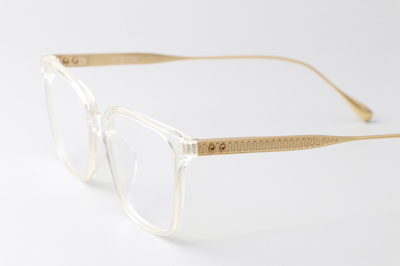 DTX506 Eyeglasses Clear Gold
