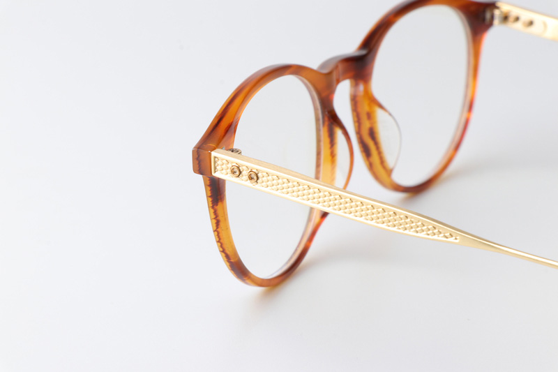 DTX507 Eyeglasses Light Tortoise Gold