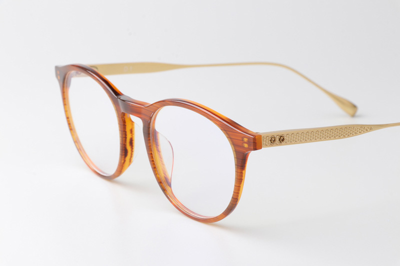 DTX507 Eyeglasses Light Tortoise Gold