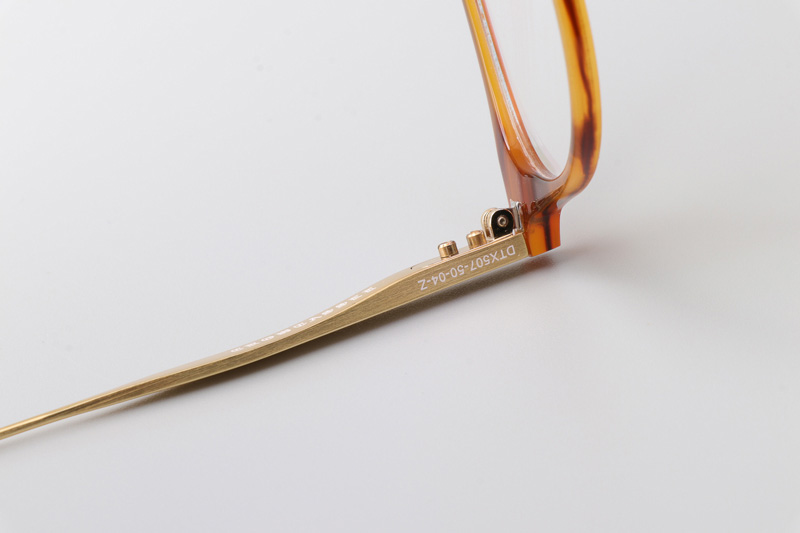 DTX507 Eyeglasses Light Tortoise Gold